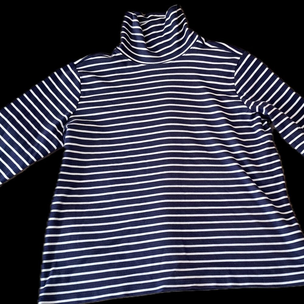 LARGE LLBean classic turtleneck